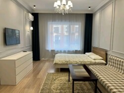 1-комнатная квартира · 46 м² · 2/8 этаж, Розыбакиева 310а фото 3 1-комнатная квартира · 46 м² · 2/8 этаж, Розыбакиева 310а фото 3