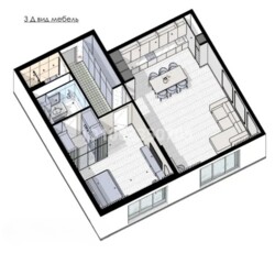 2-��������� �������� � 84 �², ���-������ 69�. ����� �������� Lumiere ���� 1